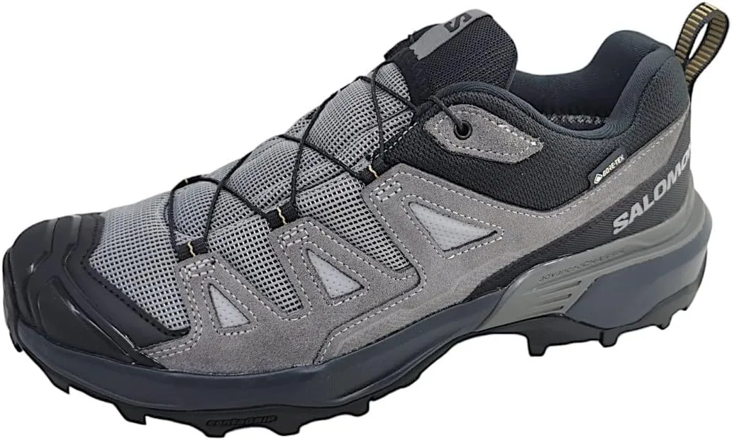 Мужские кожаные кроссовки Salomon X Ultra 360 Gore-Tex, серые — фото 3