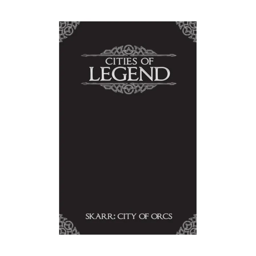 

Cities of Legend - Skaar, City of Orcs, Legend (RuneQuest II), мягкая обложка