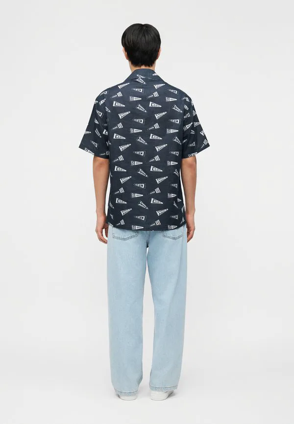 Рубашка рубашка Emporio Armani, Club Ea Blue/White — фото 3