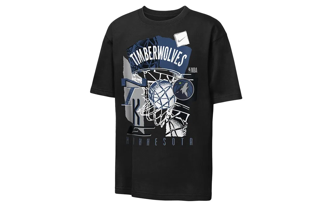 Футболка детская с принтом NBA Nike Minnesota Timberwolves