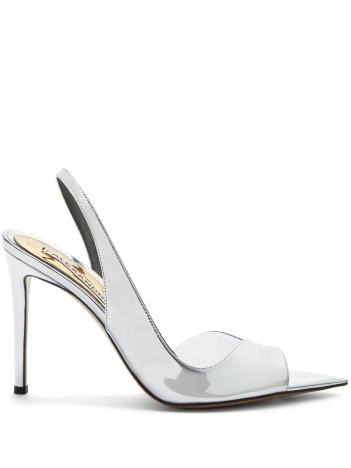 Alexandre Vauthier туфли на шпильке, серебристый