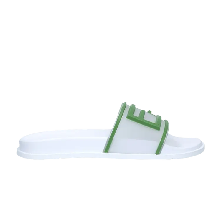 

Кроссовки Fendi Slides 'Transparent Verde', белый