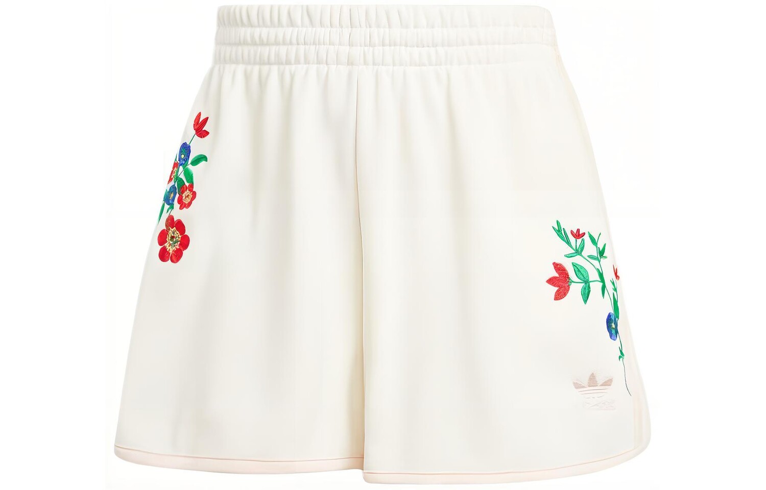 

Повседневные шорты женские Cloud White/Bliss Pink/Green Adidas Originals