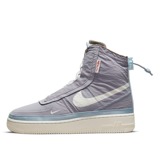 Кроссовки air force 1 shell Nike, фиолетовый