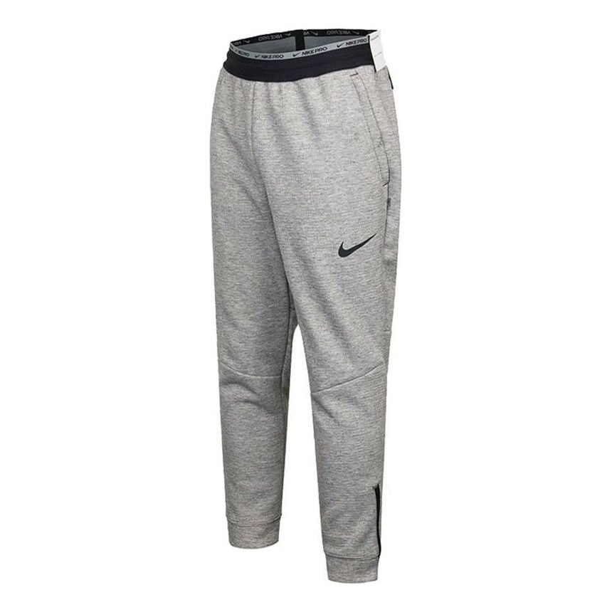 

Спортивные брюки Nike Pro Therma-fit Running Athleisure Casual Sports Lacing Pants Gray DD1881-010