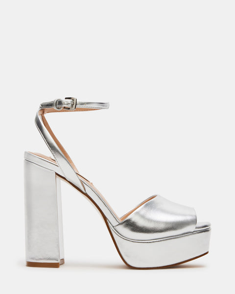 Туфли Lourdes Steve Madden, серебряный