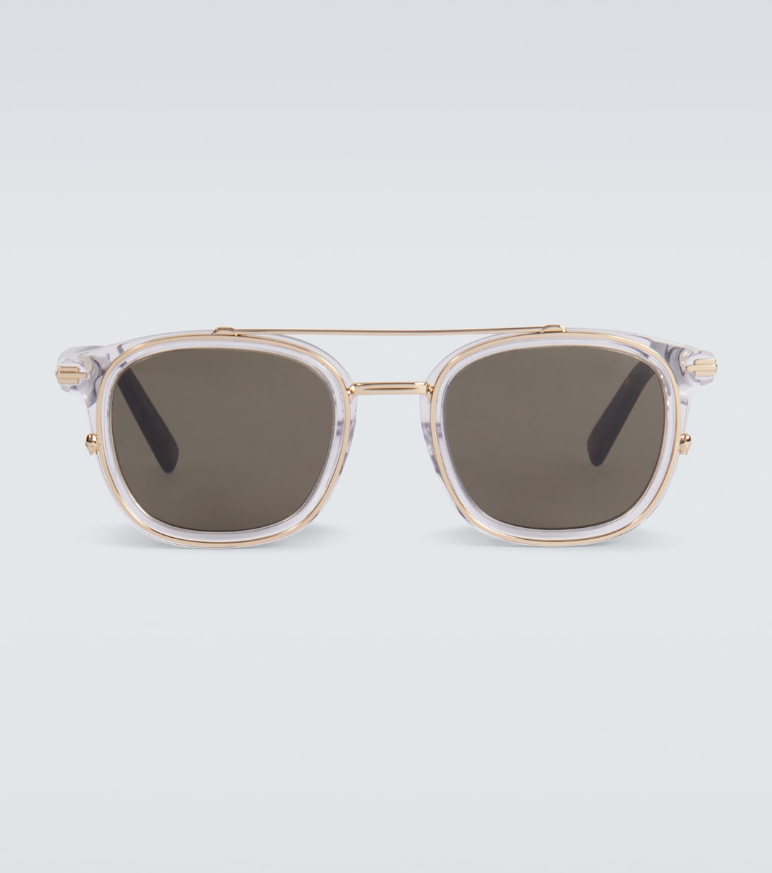 

Dior Black Suit S14I квадратные солнцезащитные очки Dior Eyewear, Crystal/ Other /Green