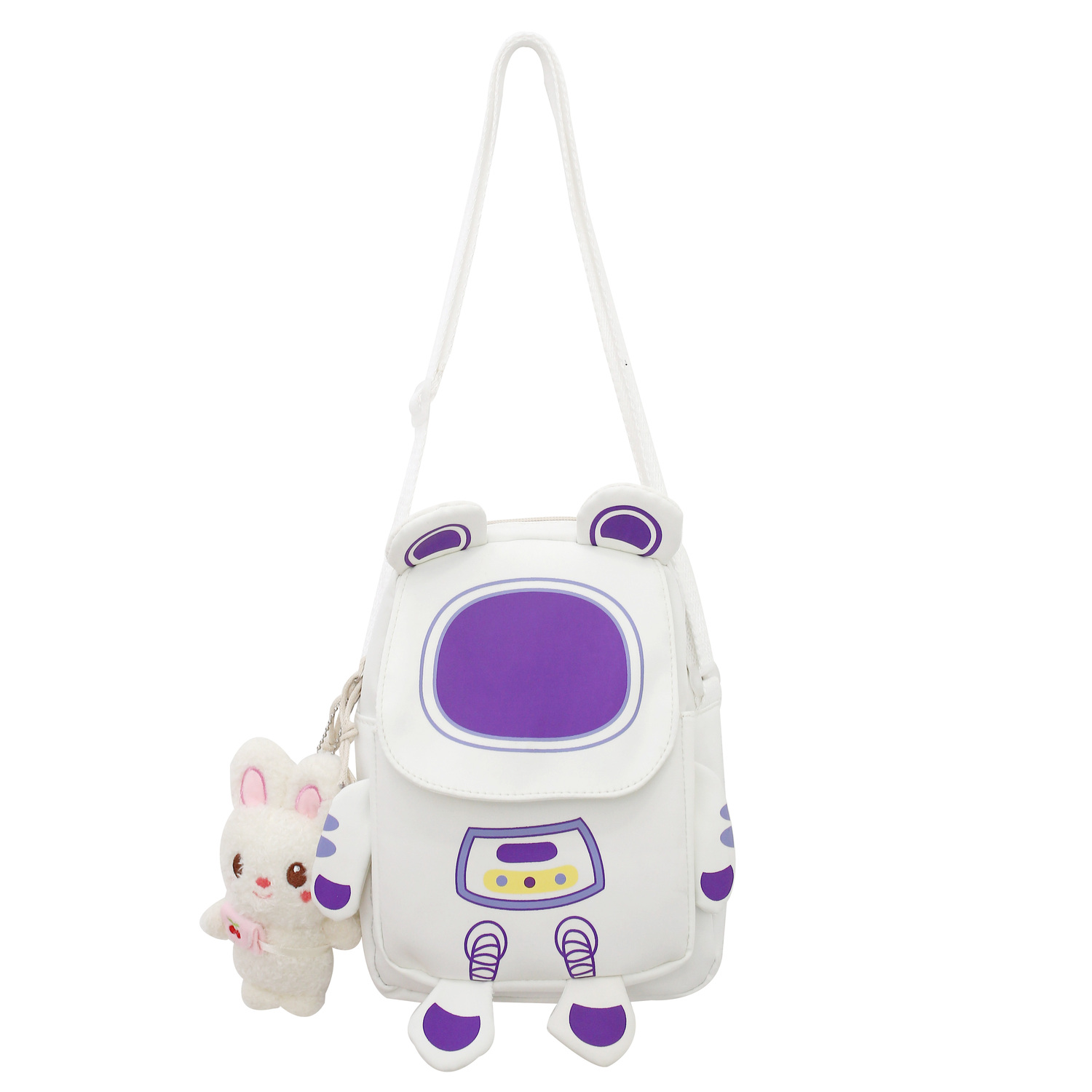 

DCLOUD Сумка через плечо, Purple+Cute Rabbit