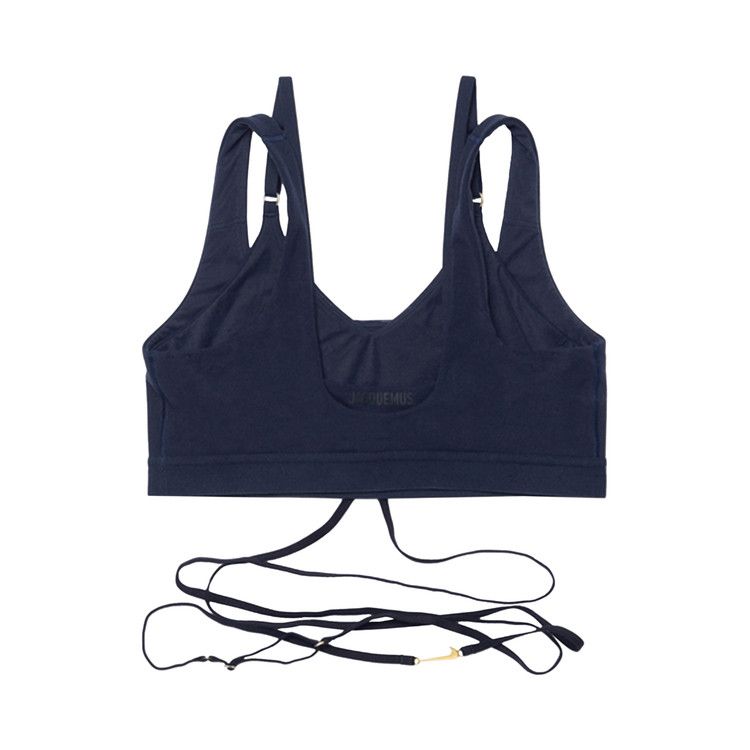 Спортивный бюстгальтер Nike x Jacquemus La Brassière 'Navy' — фото 2