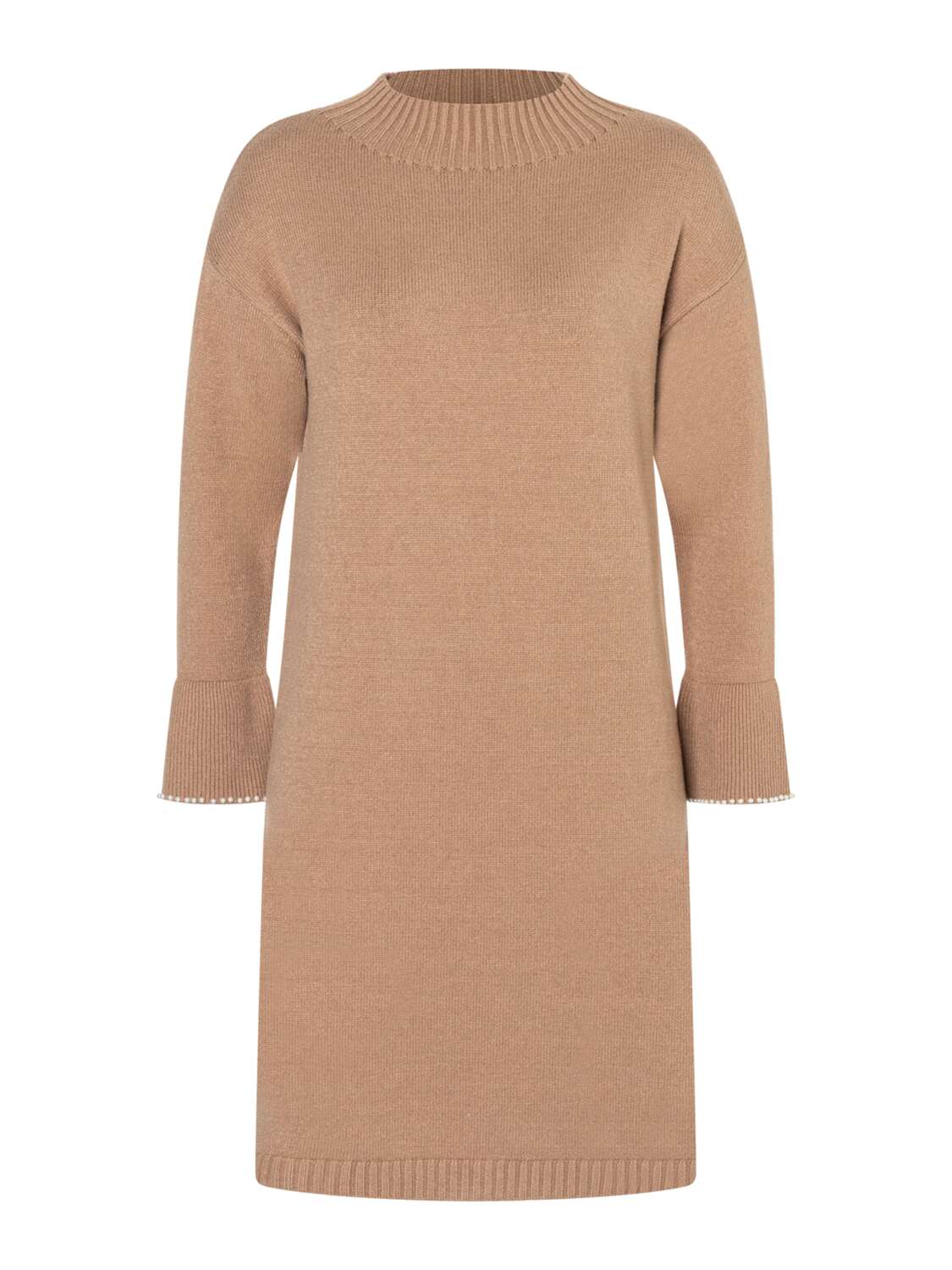 

MORE & MORE Вязаное платье в светло-коричневом цвете