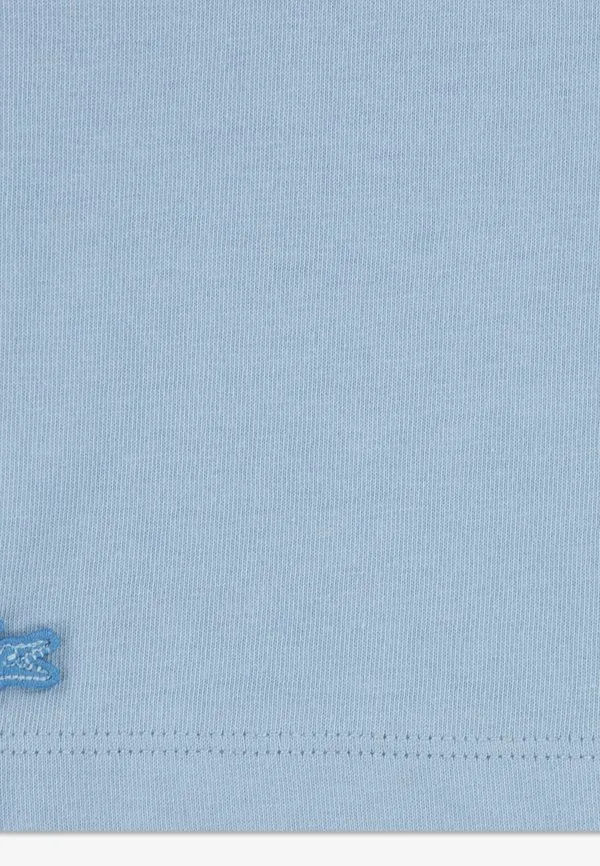 Футболка с аппликационным принтом Lacoste, Lacoste Chambray — фото 3