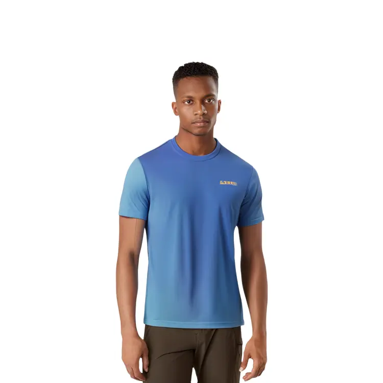 LACOSTE Мужская футболка, цвет Blue — фото 4