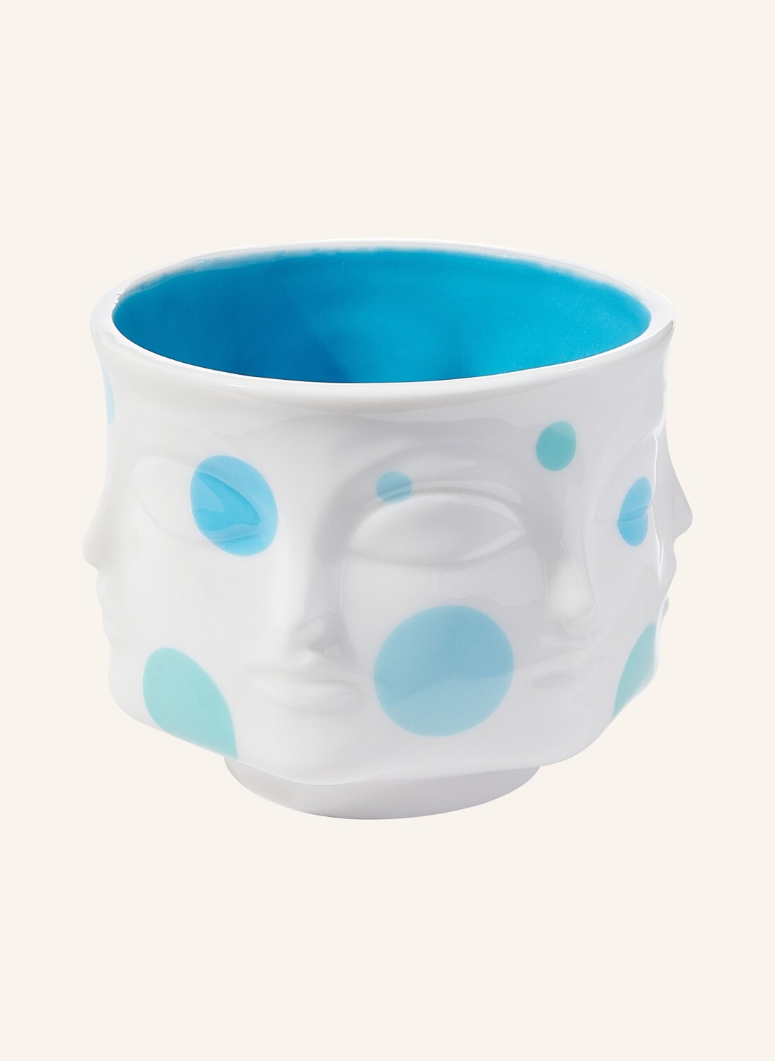 

Чаша Jonathan Adler L'POP DORA MAAR, диаметр 10,5 см, цвет weiss/hellblau/mint