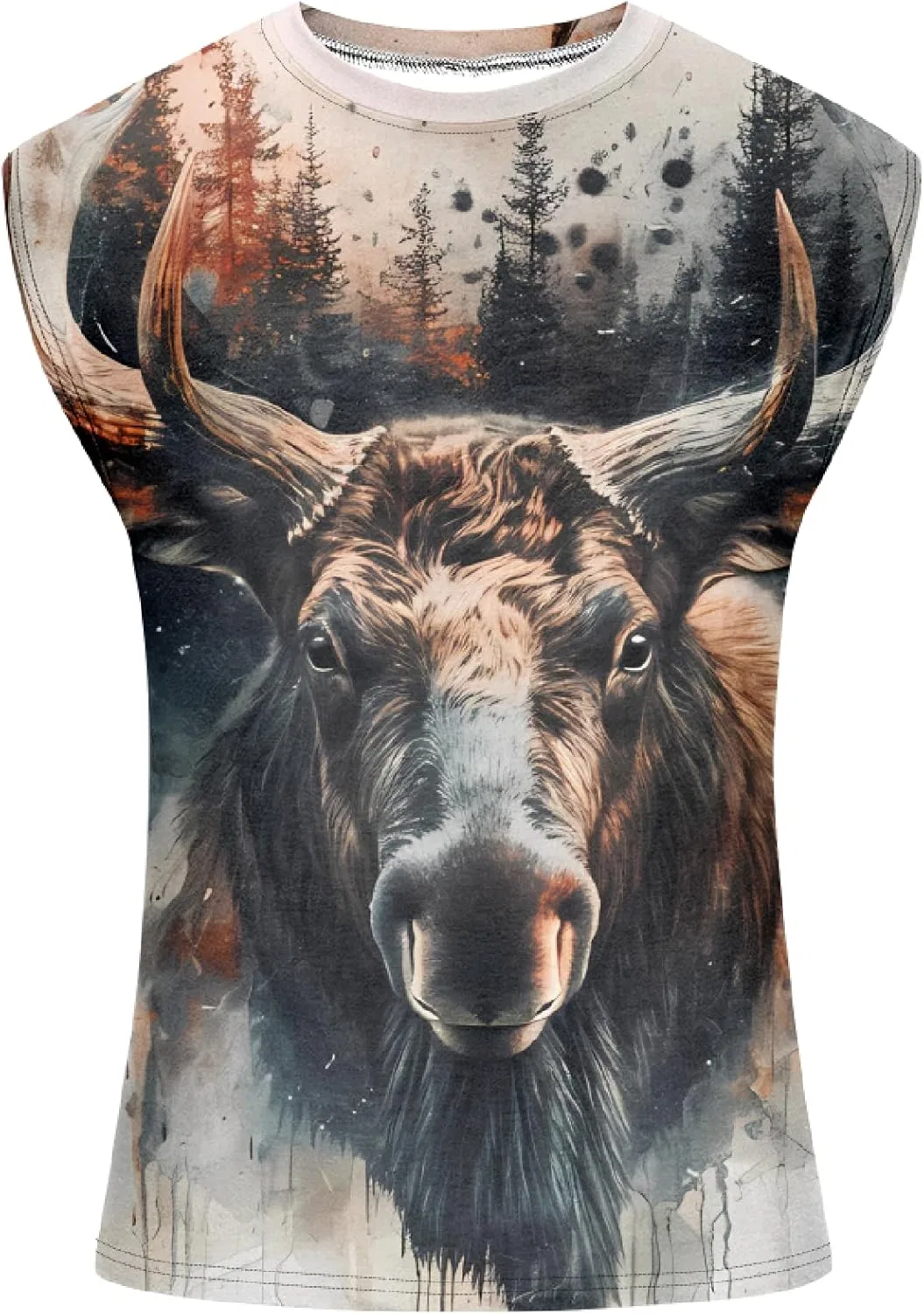 Майка с принтом Moose — фото 3
