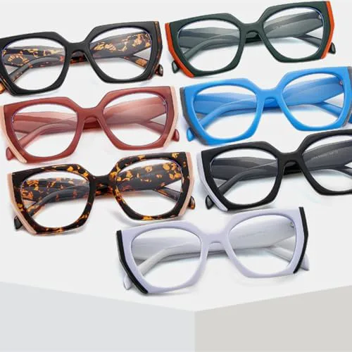 

Солнцезащитные очки неправильной квадратной формы для женщин и мужчин, в стиле ретро и модерн, «кошачий глаз», модные женские солнцезащитные очки MTZJH, Black Grey