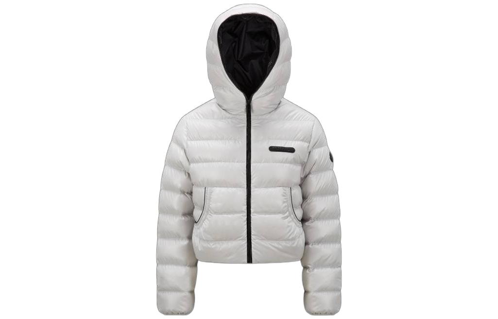 

Пуховик женский белый Moncler