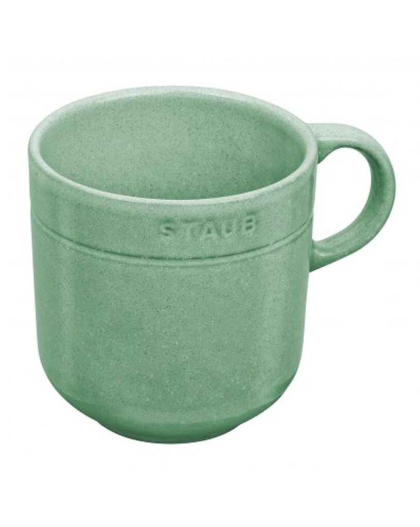 

Кружка Staub Dining Line, 300 мл, керамика цвета шалфея, устойчивая к царапинам