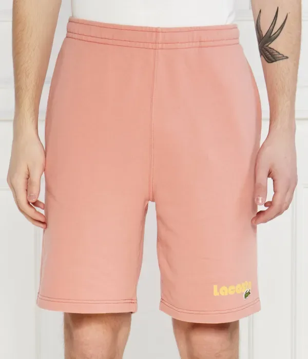 Шорты Lacoste, коралловый