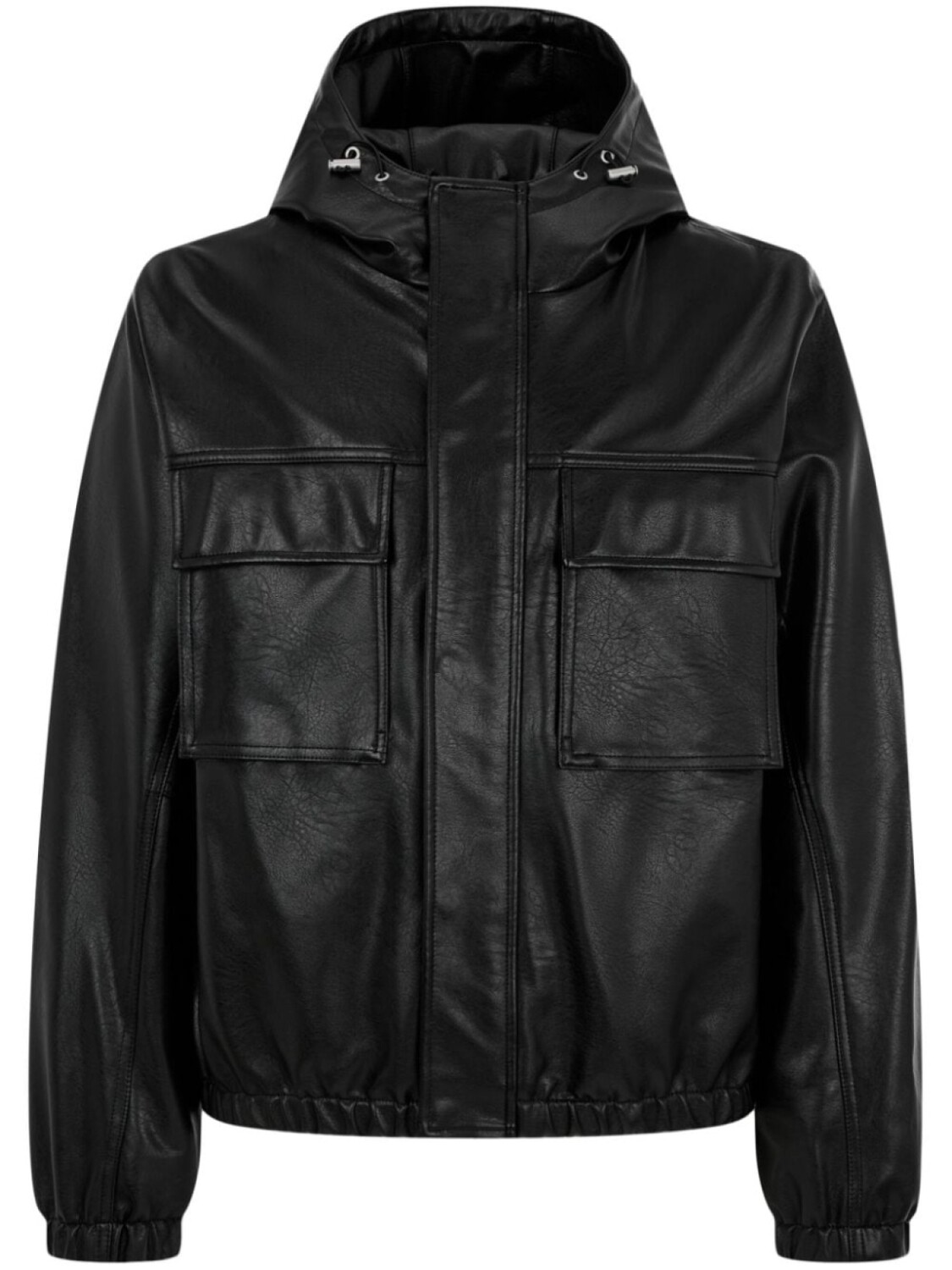 

STUDIO TOMBOY куртка из искусственной кожи с капюшоном, черный