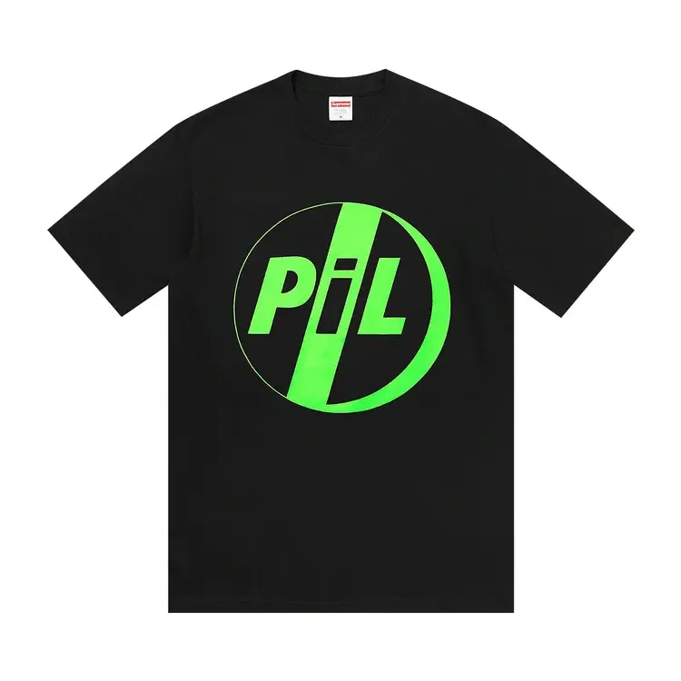 Футболка Supreme x PiL, черная