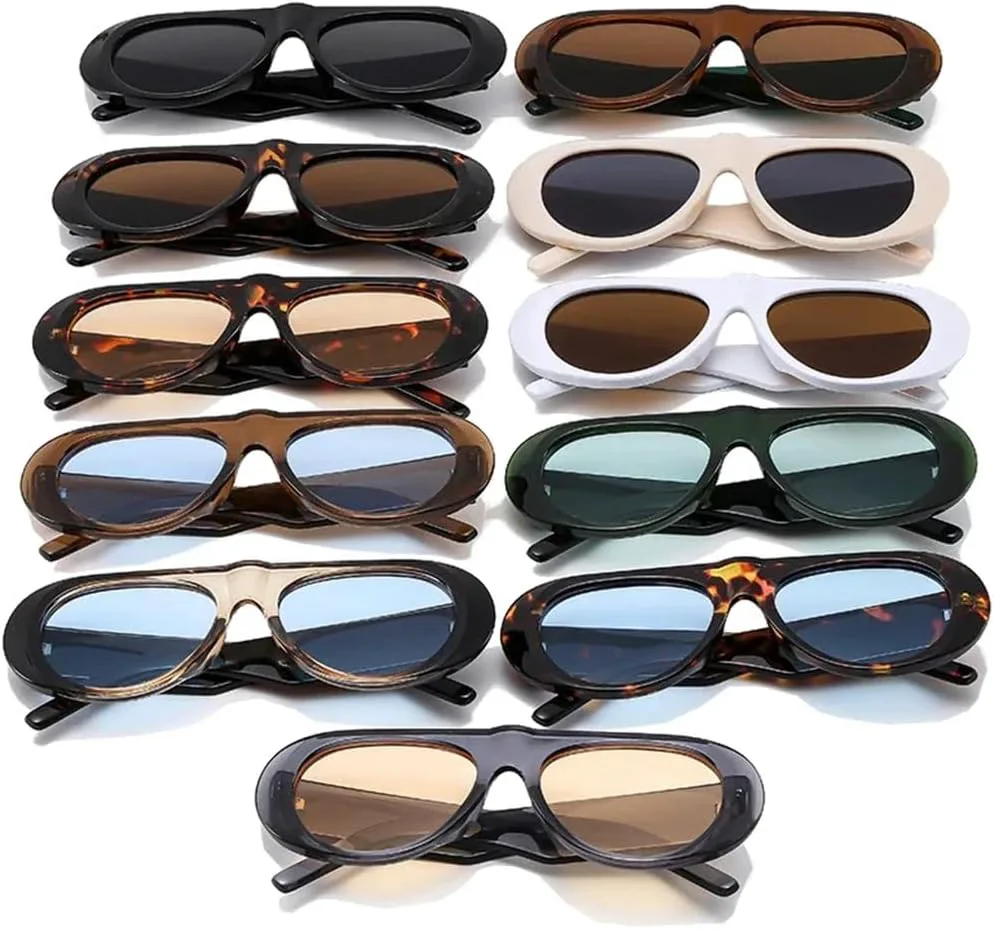 

Женские солнцезащитные очки, чайный синий, UV400, мужские, с широкими дужками, для занятий спортом на открытом воздухе, бега и езды generic, Brown Champagne Blue