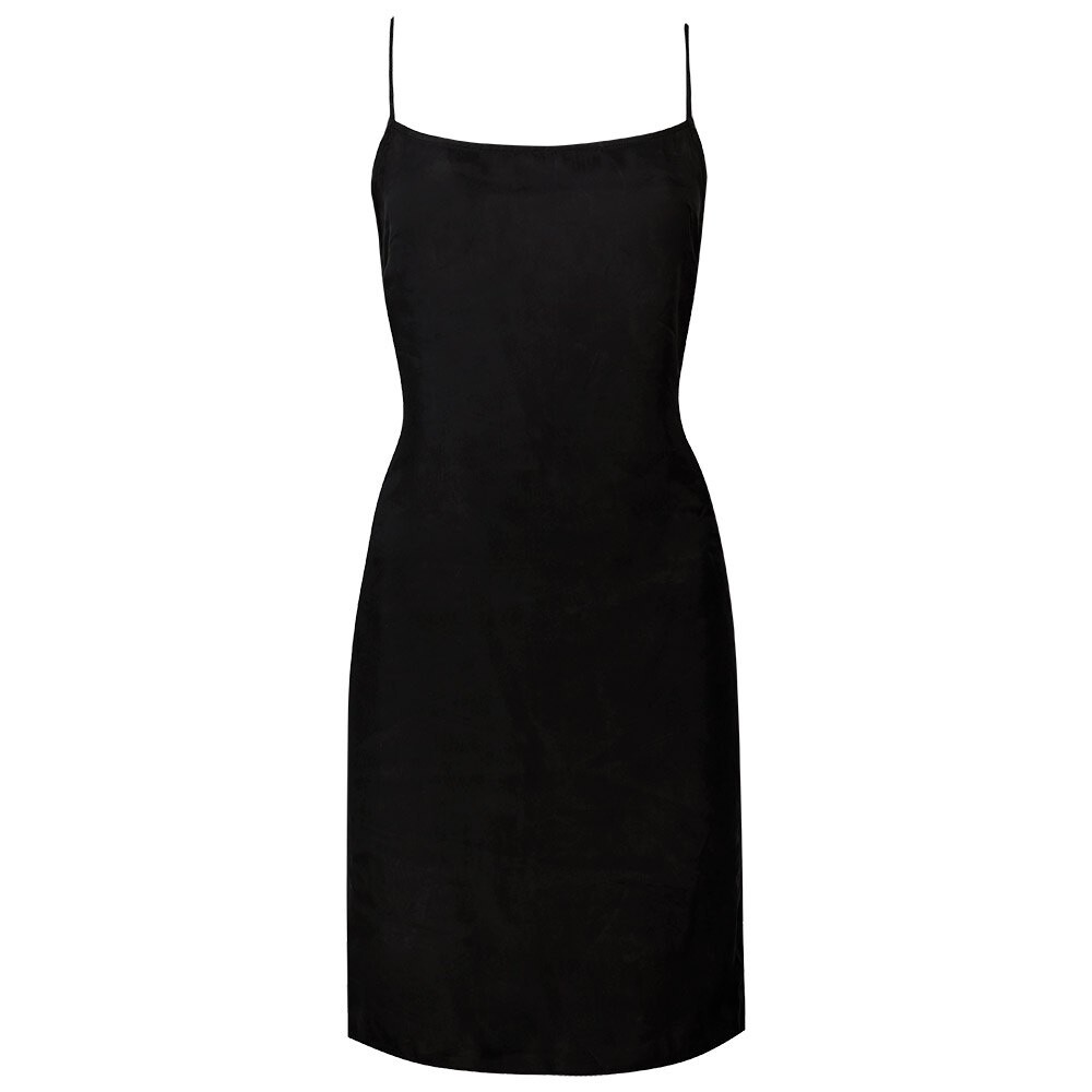 

Платье Superdry Studios Cupro Mini Slip, черный