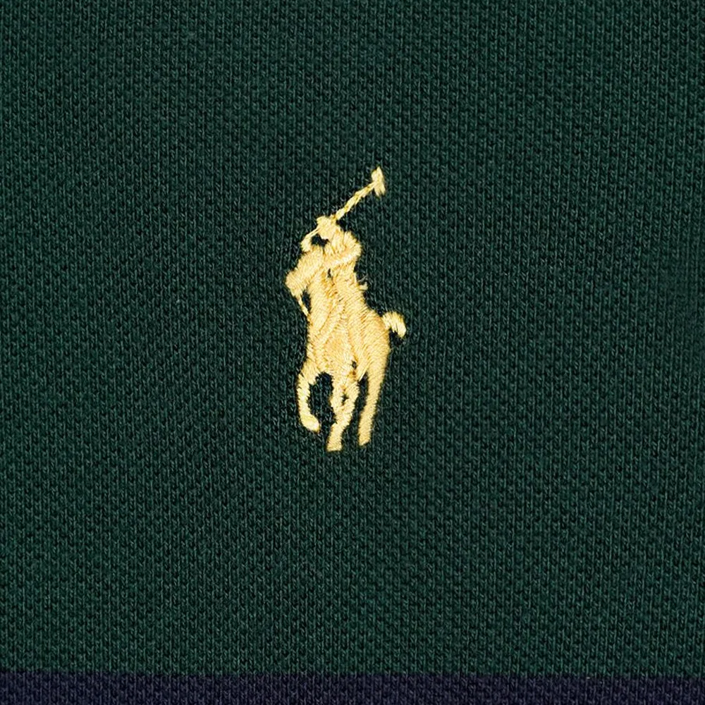 Поло SS26 Custom Slim Fit мужское Polo Ralph Lauren, Marine Blue — фото 4