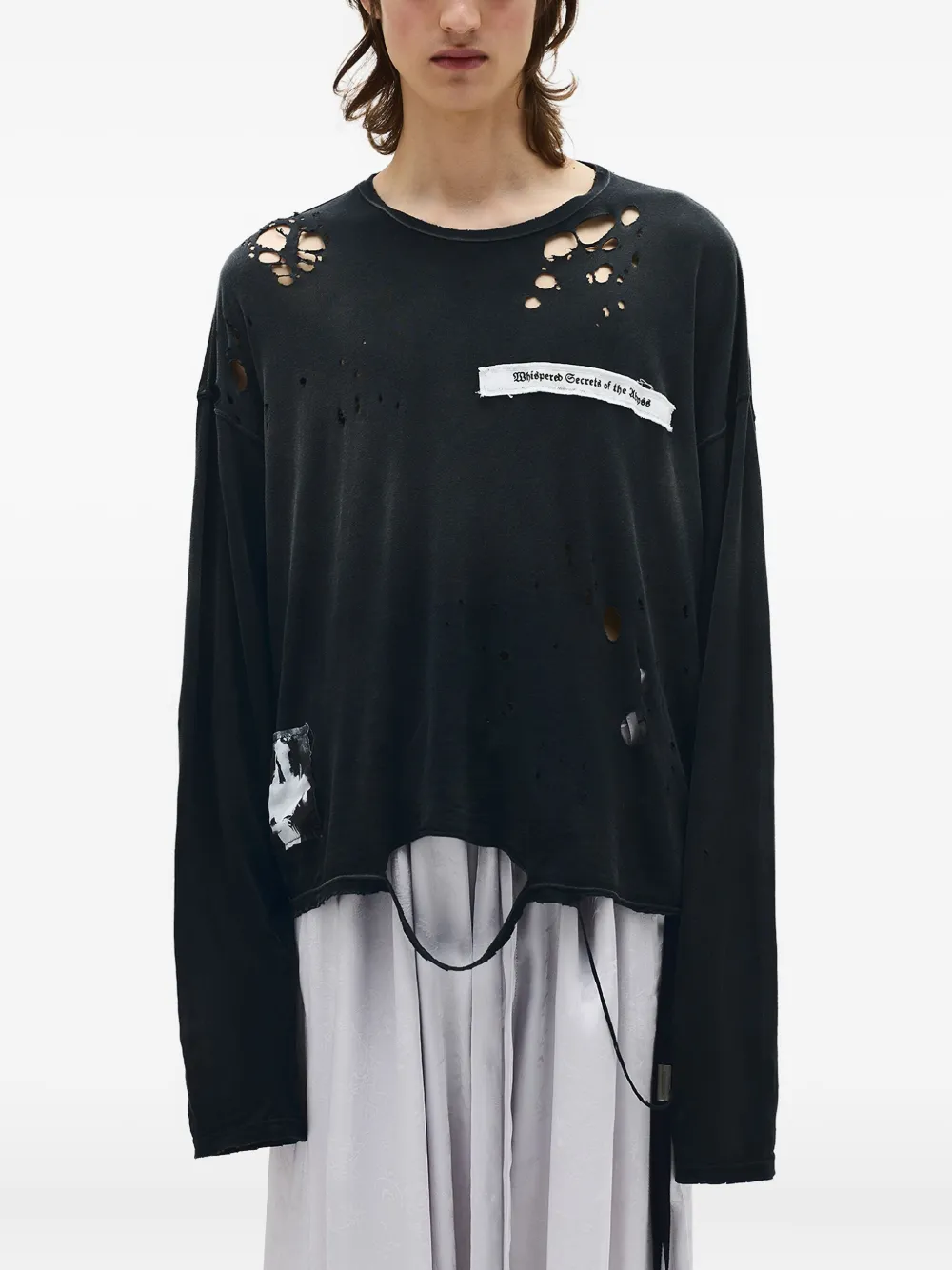 

Футболка Эмиля Ann Demeulemeester, черный
