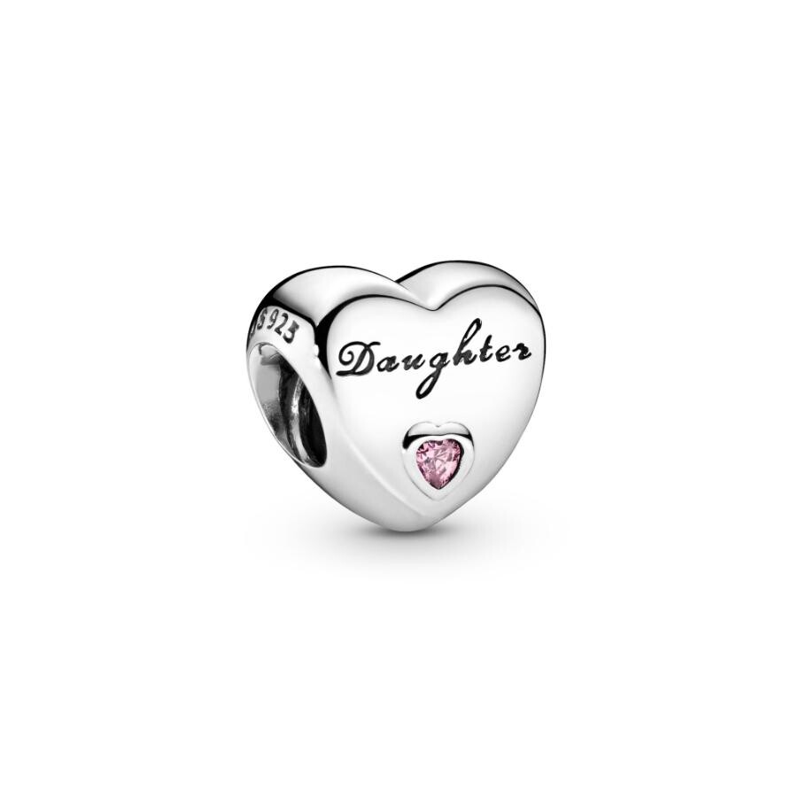 

Шарм Daughter Heart Pandora, стерлинговое серебро