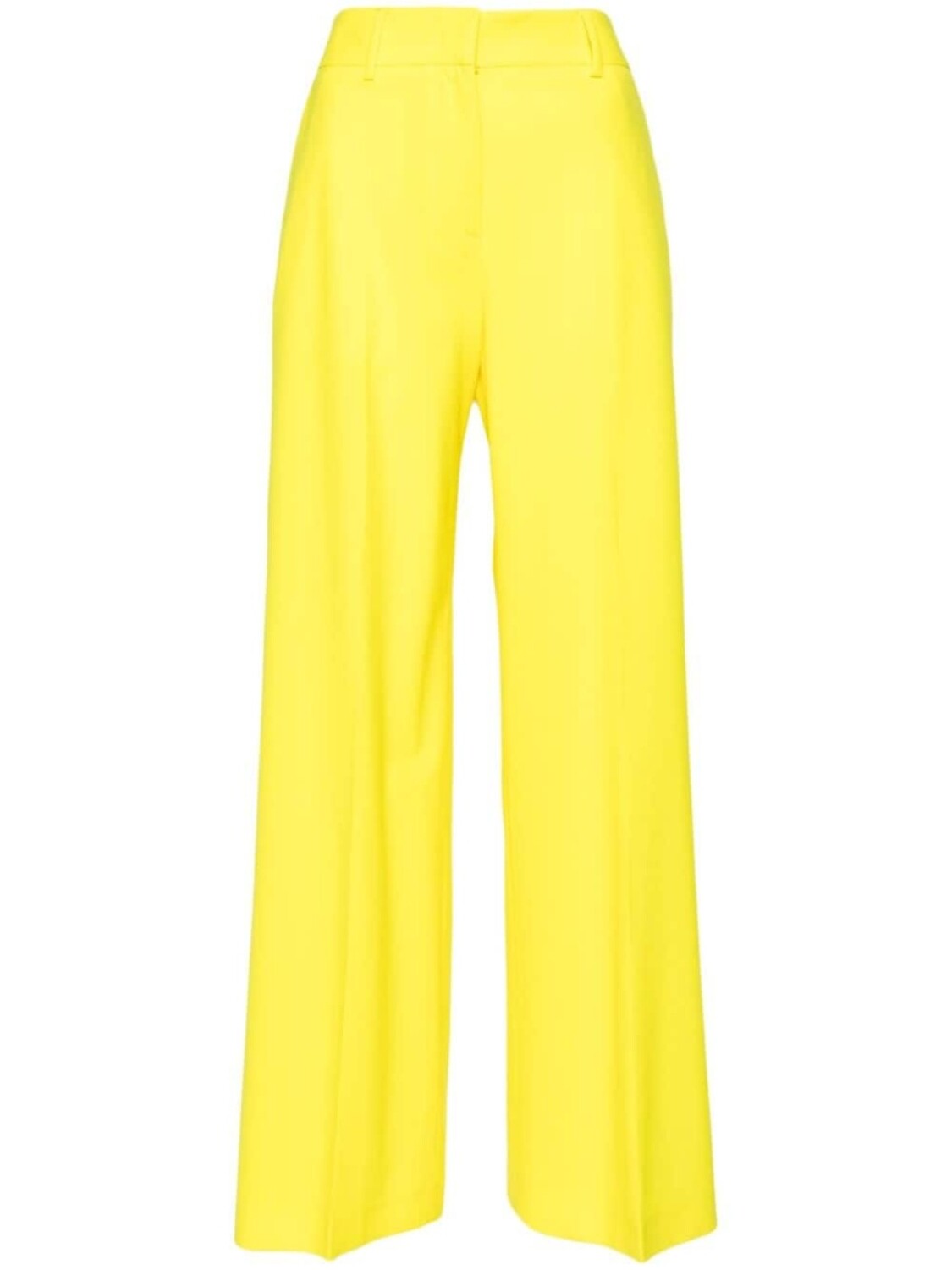 

MSGM брюки палаццо с завышенной талией, желтый
