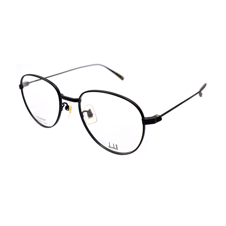 

Оправы для очков круглые мужские матовый черный Dunhill