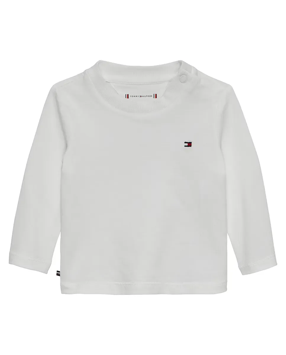 Набор для девочки с футболкой и джинсовым сарафаном Tommy Hilfiger, синий — фото 3