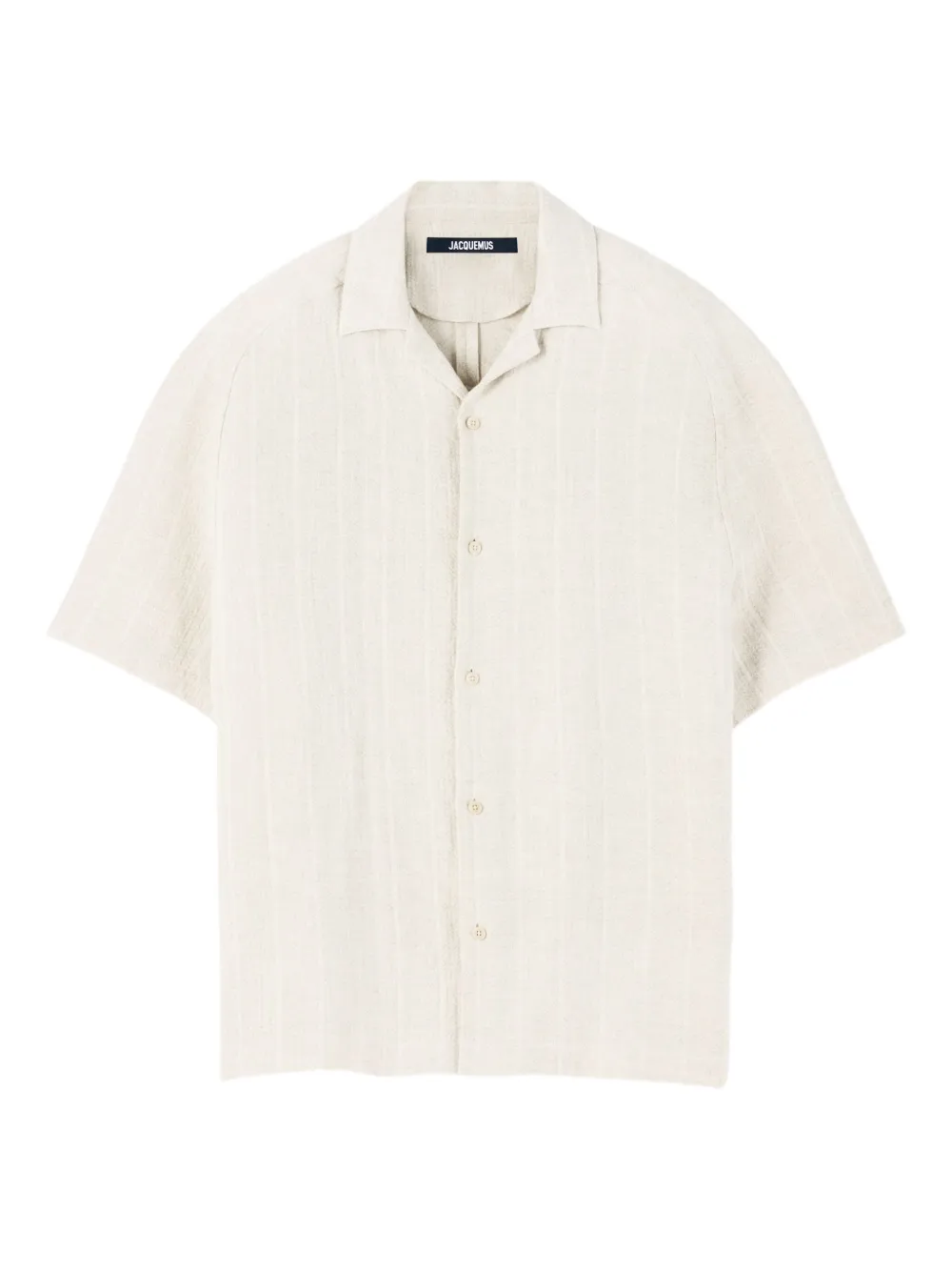 

Рубашка с короткими рукавами JACQUEMUS, нейтральный