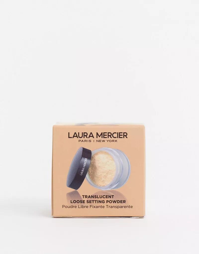 Laura Mercier Travel Size Прозрачная рассыпчатая пудра для фиксации, мед — фото 2