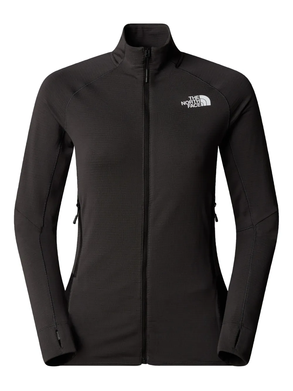 

Куртка Zip-up long-sleeve top The North Face, черный