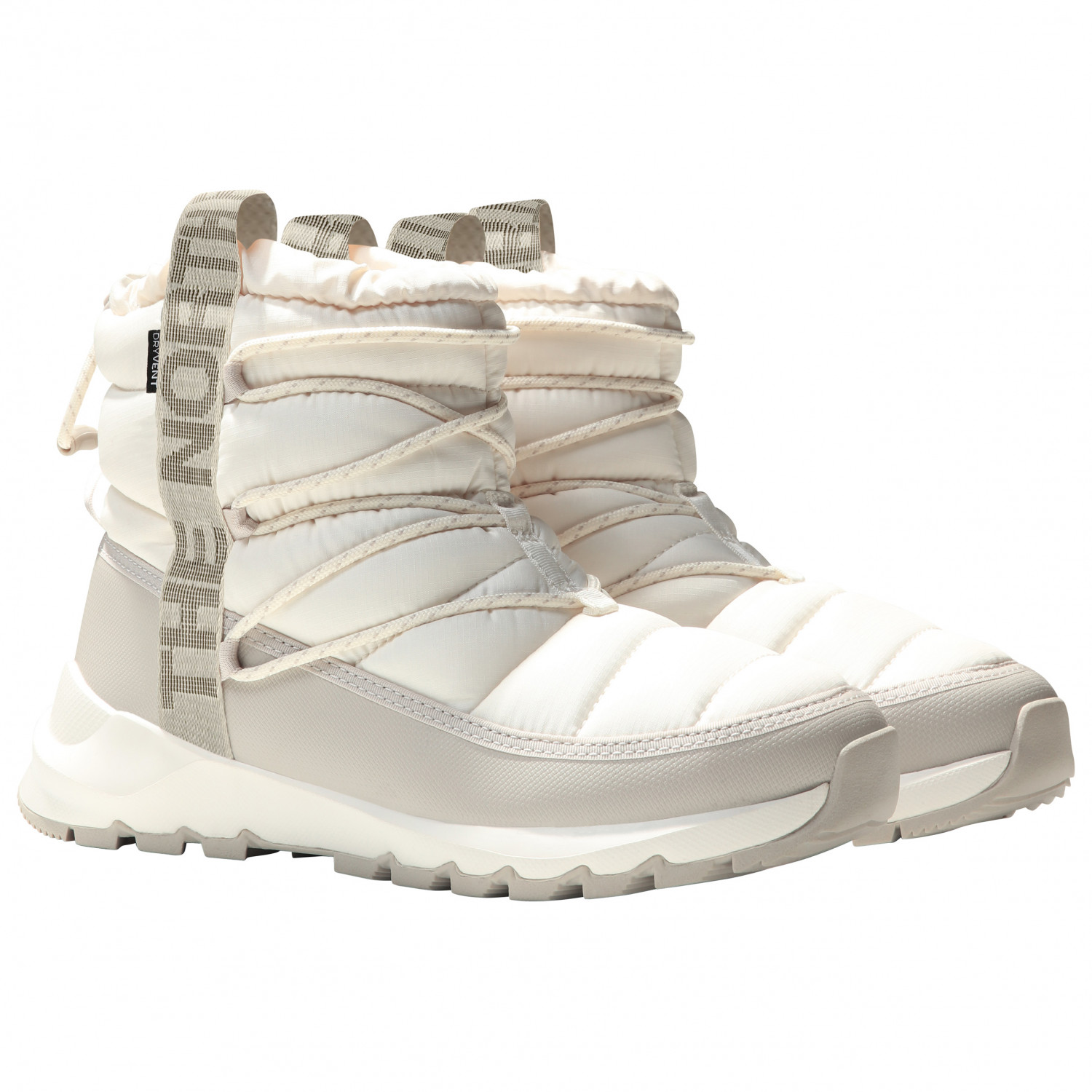 

Зимняя обувь The North Face Thermoball Lace Up WP, цвет Gardenia White/Silver Grey