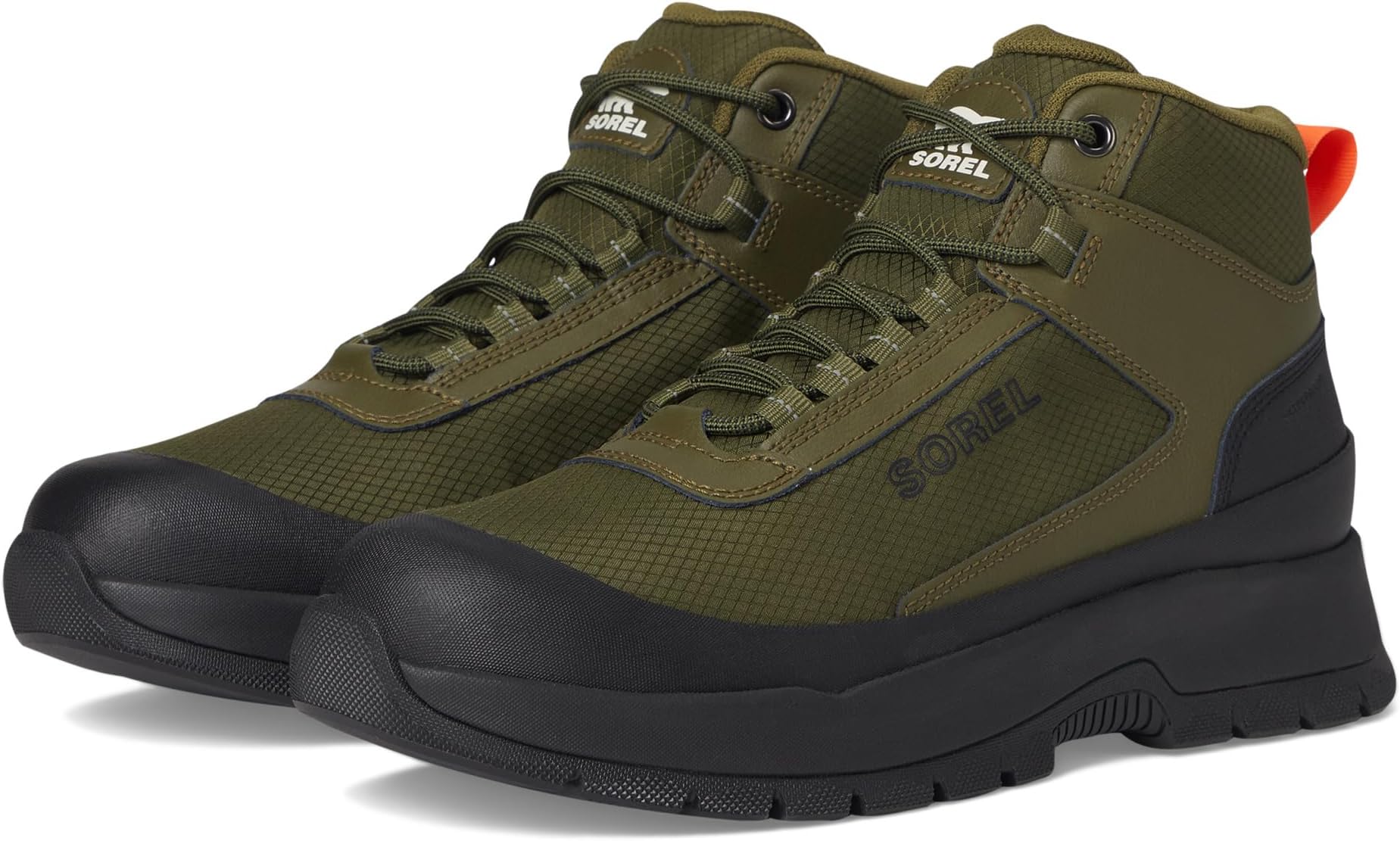 

Походная обувь SOREL Men's Outing Nw Sneaker Mid Waterproof, Utility Green/Black