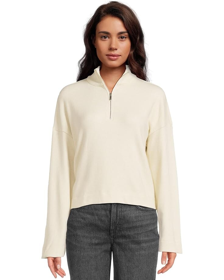 

Свитер Madewell Cozy Handed Zip-Up, цвет Muted Stone