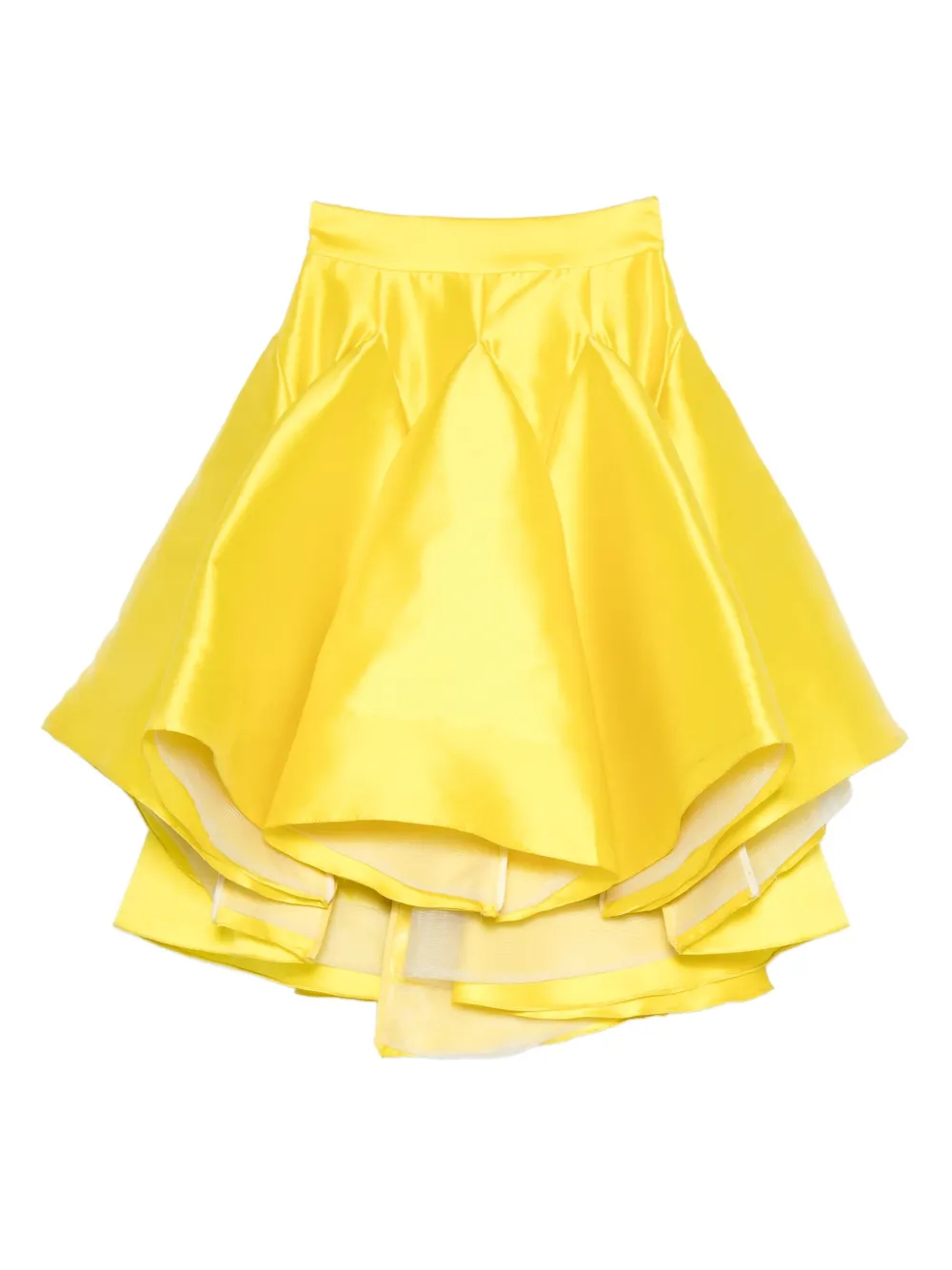

Многослойная юбка с оборками Gemy Maalouf, желтый