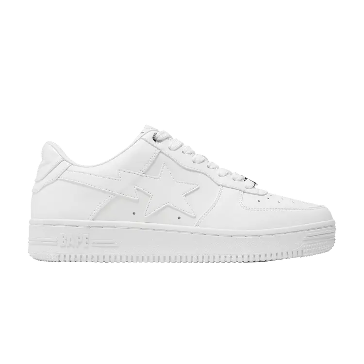 

Кроссовки BAPE GOAT x Bapesta M1 Removable Tassel 'White', белый