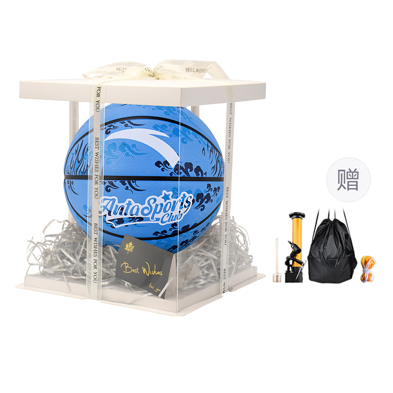 

ANTA Коллекция "Auspicious Clouds" резиновый баскетбольный мяч marine blue размер 7/размер 5 тренировочный соревновательный унисекс