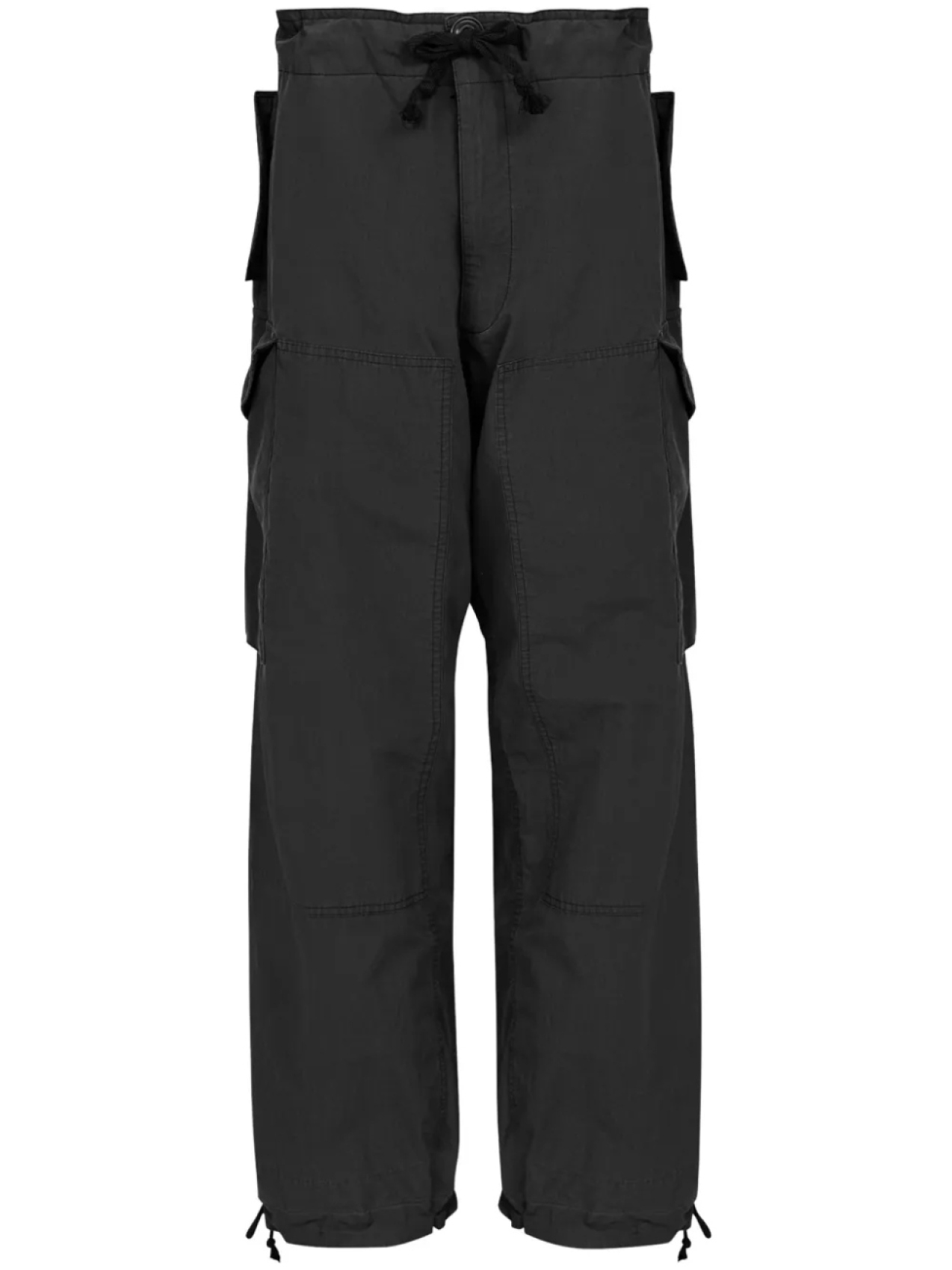 

Maison Margiela спортивные брюки с декоративной строчкой, черный