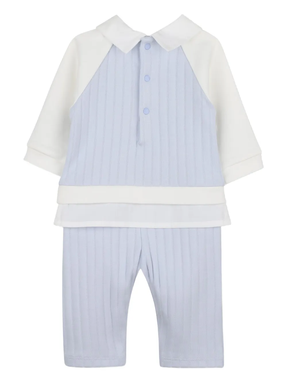 

Ромпер в рубчик Givenchy Kids, синий