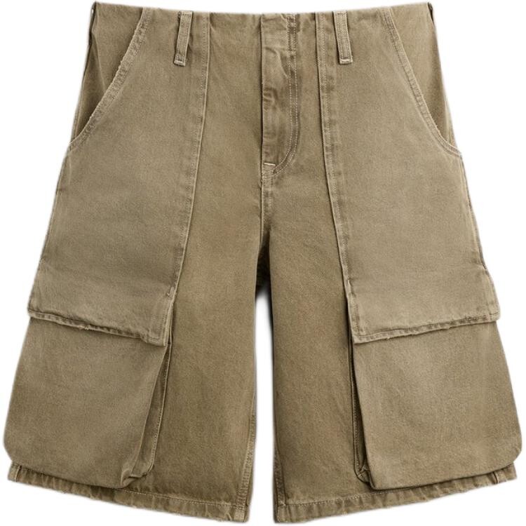 

Джинсовые шорты мужские цвета сигары Zara, цвет Cigar color