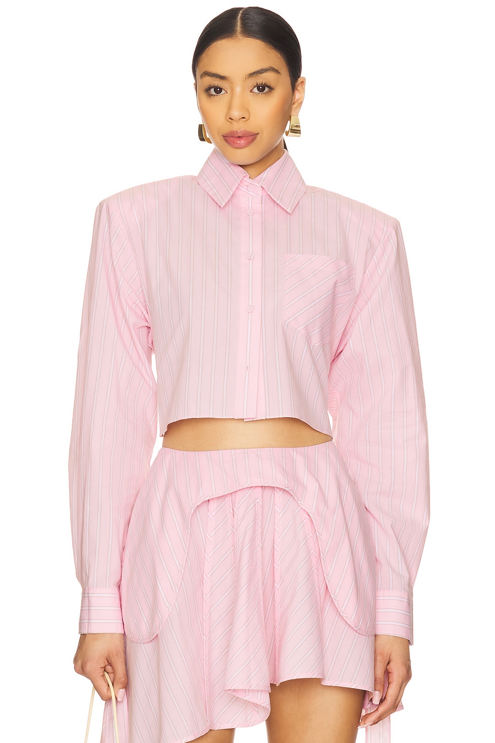 

Длинный рукав Aknvas, blush stripe