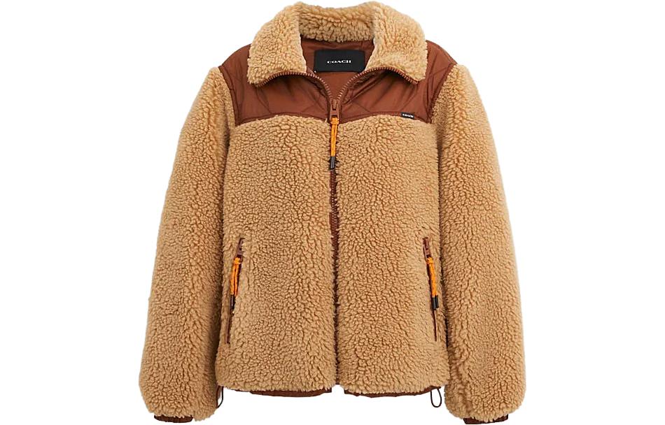 

COACH Женская куртка карамельная, Caramel