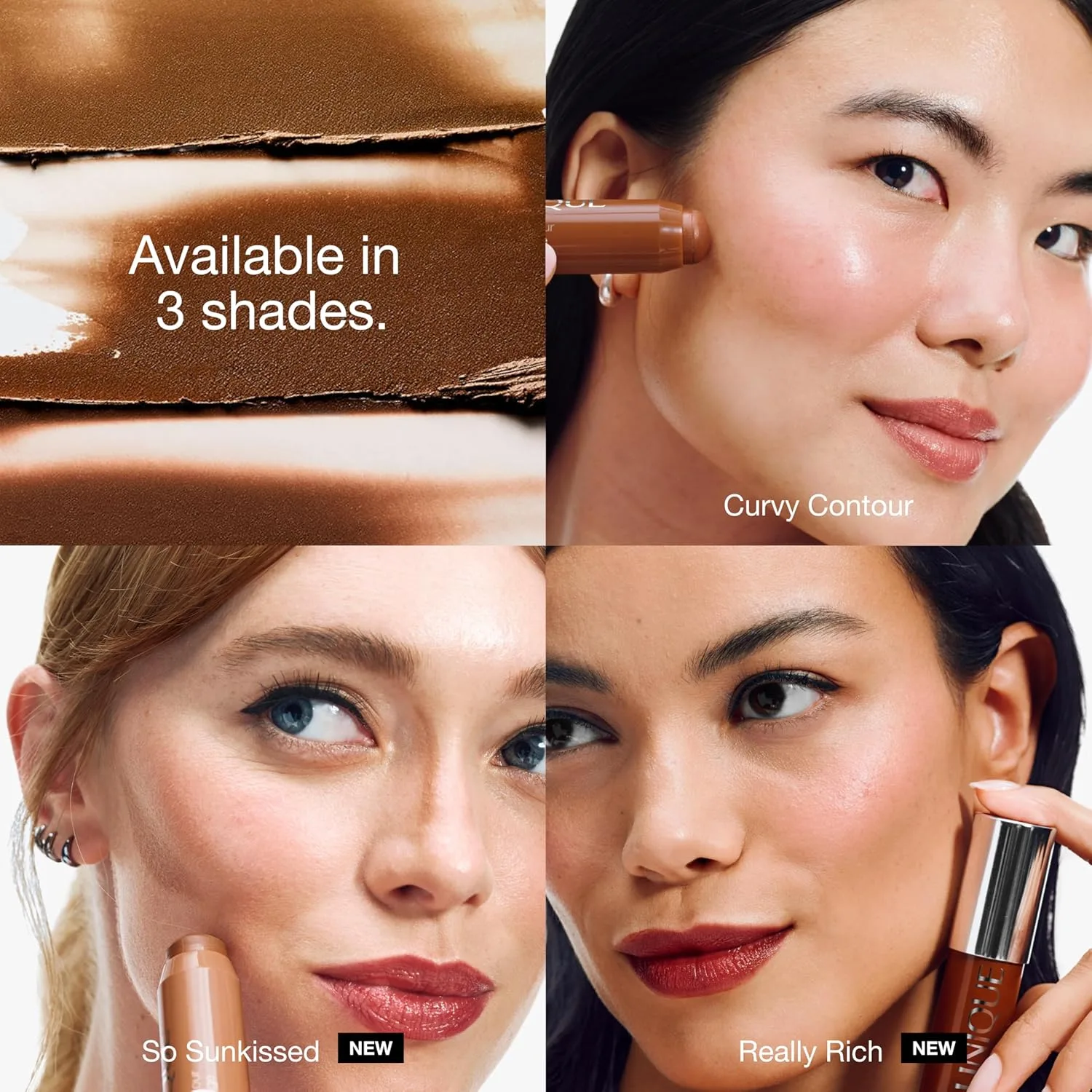 Clinique Chubby Stick Sculpting Contour для всех типов кожи | Кремовый контурирующий стик, AB So Sunkissed — фото 4