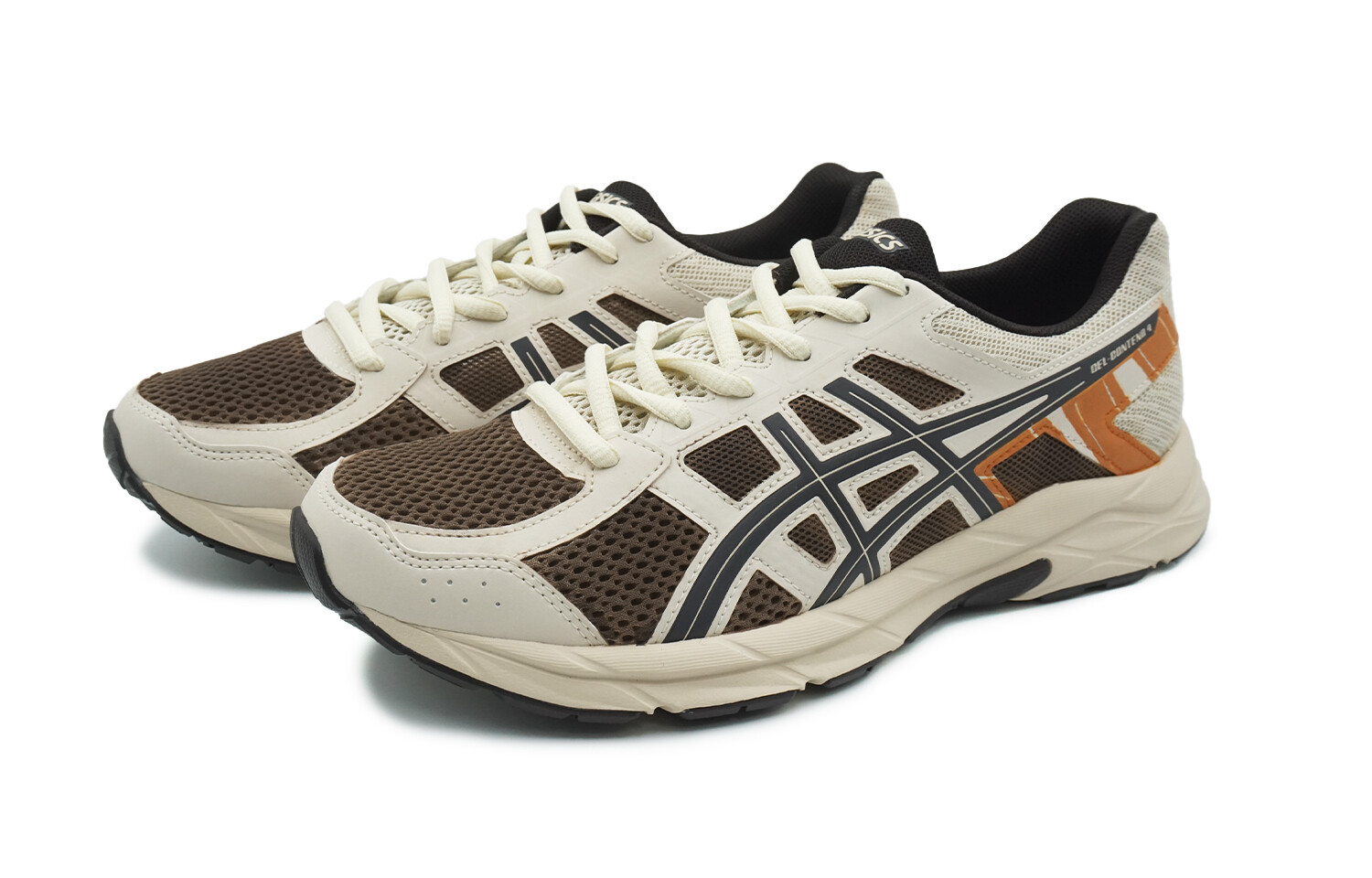 

Кроссовки мужские Gel-Contend 4 с низким верхом, кофейные Asics
