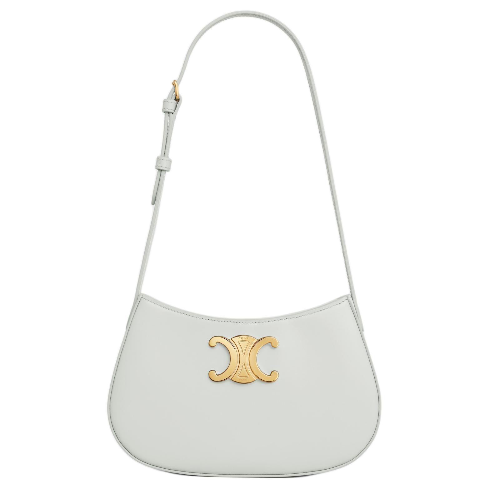 

CELINE Кожаная сумка через плечо женская нефритовая зеленая