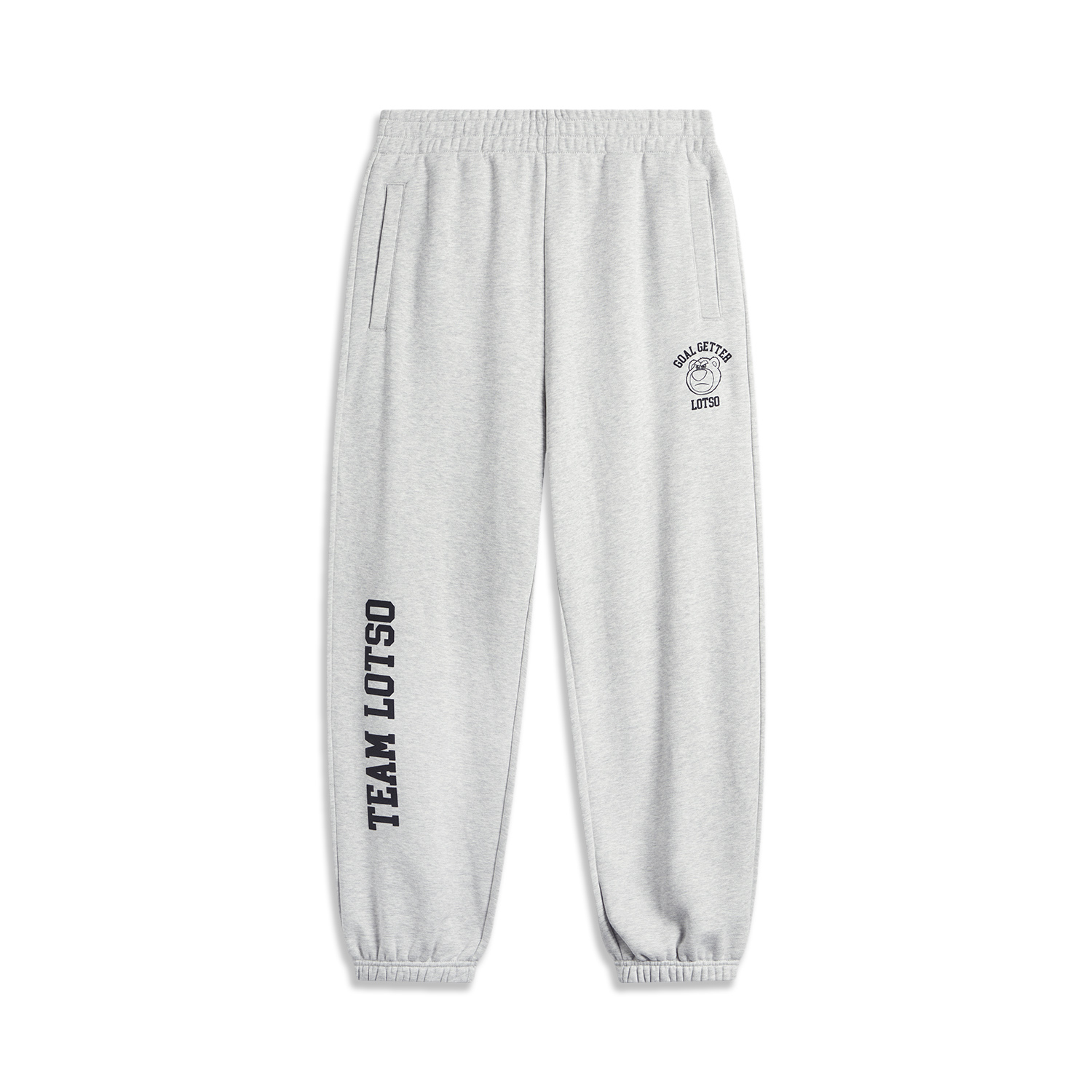 

Disney Knitted Sweatpants Men's New Light Heather Gray LINING, серый